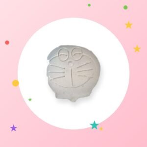 Cartoon Cat Face Figure