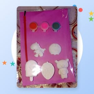 5-Figure Fun Kit โ Figures + Colors + Brush